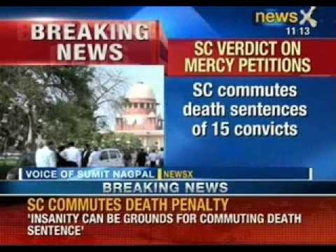 Breaking News: Supreme Court commutes death sentence of 15 convicts - NewsX
