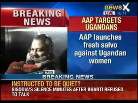 Breaking News: AAP hits out at Ugandan women, defends Somnath Bharti