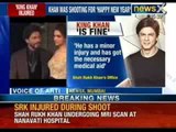 Breaking News: Shahrukh Khan injured while shooting in Mumbai - NewsX