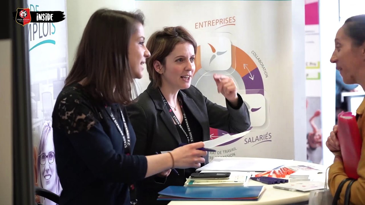 Le Roazhon Park espace d'échanges entre professionnels et demandeurs d'emploi