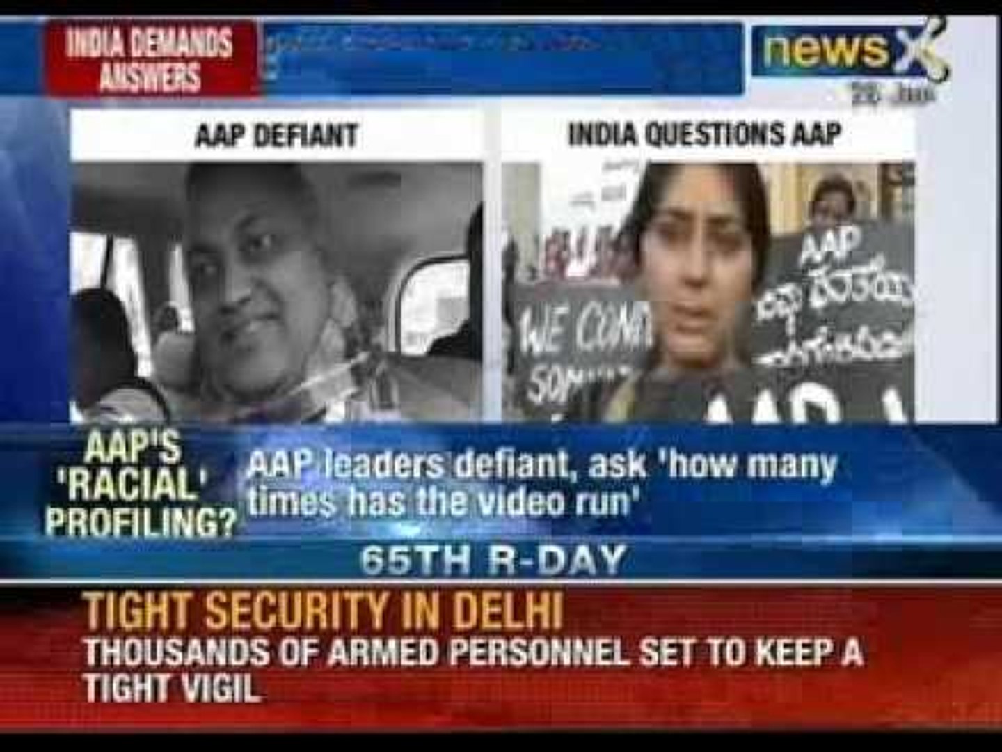 ⁣Aam Aadmi Party's racial profiling: AAP releases random, scandalous video of African nationals