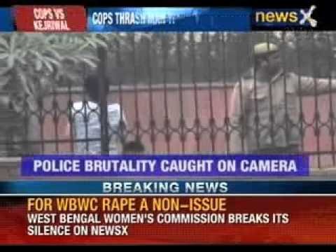 AAP's video attack: AAP releases video of alleged police brutality in Delhi - NewsX