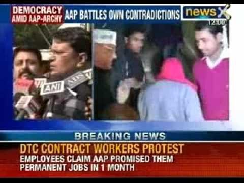 Expelled AAP leader Vinod Kumar Binny begins hunger strike at Jantar Mantar - NewsX