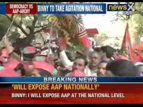 Aam Aadmi Party latest news: Vinod Kumar Binny ends his 'fast unto death' in three hours