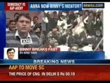 Aam Aadmi Party latest news: Anna Hazare gives his blessing to Vinod Kumar Binny