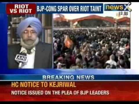 Rahul Gandhi defends 1984 sikh riots in delhi, but slams Narendra Modi for 2002 Gujarat riots.