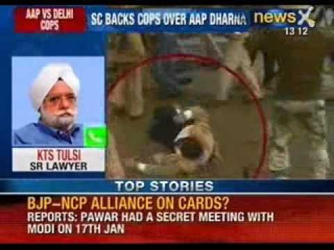 Arvind Kejriwal Latest news: Supreme court supports Delhi police over AAP violent protests