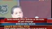 Congress 2014 pitch: Sonia Gandhi addresses a rally in Gulbarga in Karnataka - NewsX