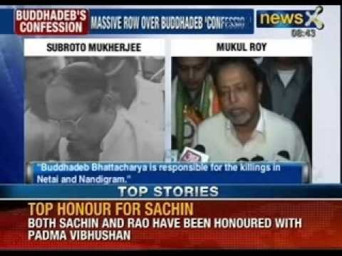 Mystery behind Buddhadeb Bhattacharjee's confession on Netai killings ? - NewsX