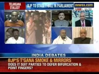 India debate: Is there an electoral beneficiary of Congress's Telangana quagmire? - NewsX
