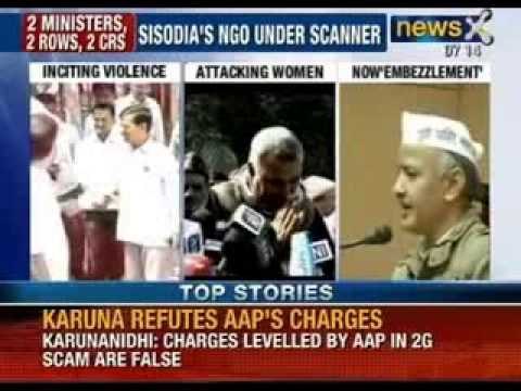 Aam Aadmi party latest: Manish Sisodia accused of embezzlement of funds through his NGO
