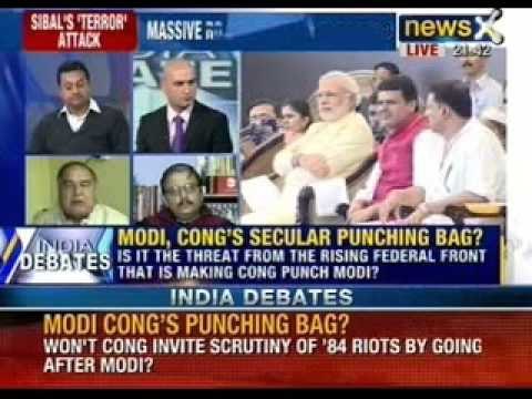 India Debate: Is threat from rising 3rd front forcing Congress to punch Narendra Modi? - NewsX