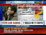 Telangana bill likely to be in in Parliament on 10th february - NewsX