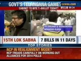 Congress's Telangana game : Leave BJP with no room to oppose bill - NewsX