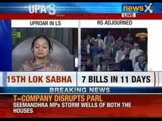 Loksabha session 2014: Parliament sessions in both houses adjourned