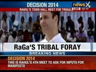 Rahul Gandhi meets tribal women in Ranchi to get inputs for Congress manifesto - NewsX