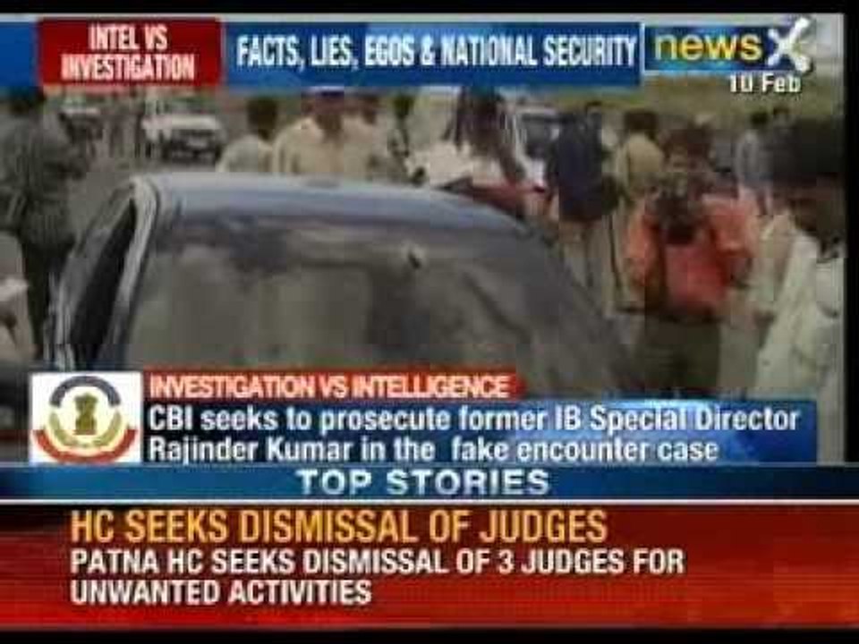 CBI to approach govt seeking sanction for prosecution against 4 IB officials - NewsX