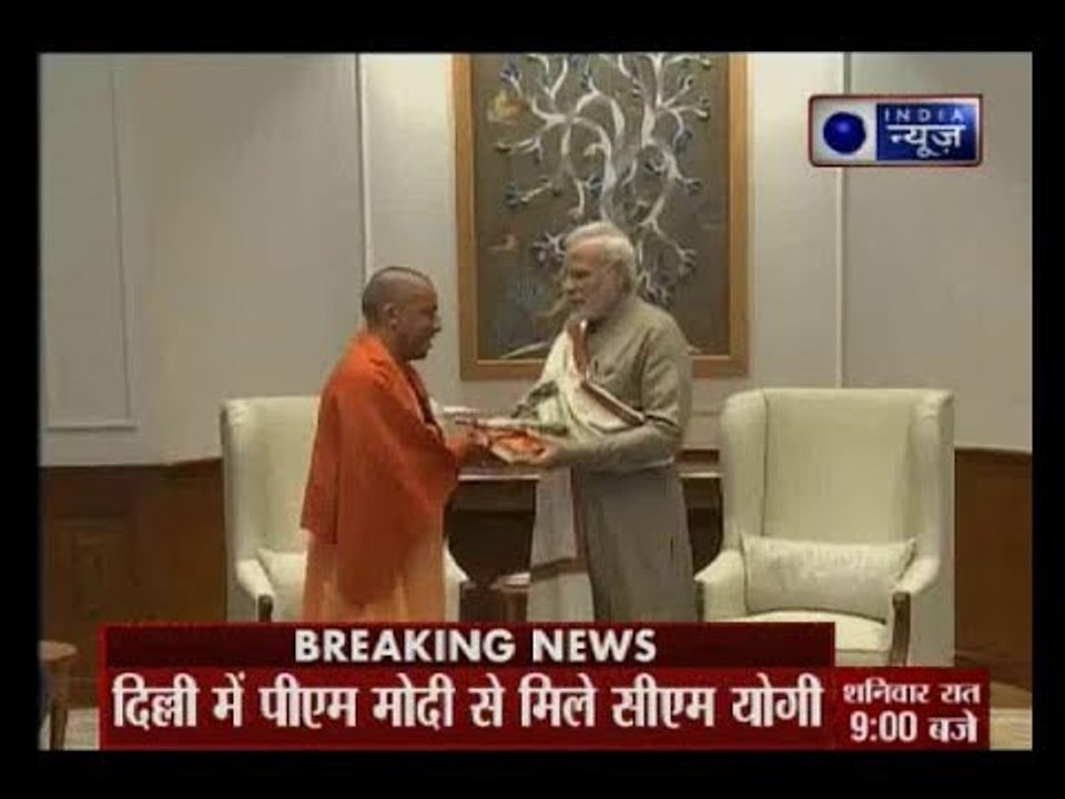 यूपी निकाय चुनाव में जीत के बाद CM योगी आदित्यनाथ ने PM नरेंद्र मोदी से दिल्ली में की मुलाकात