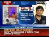 Allegations of betting and spot fixing proved against Gurunath Meiyappan - NewsX