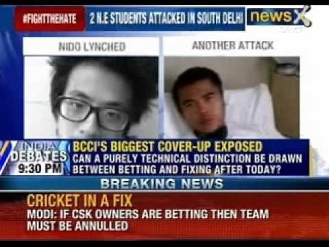 North-East students under attack: Two NE students beaten in Maidan Garhi of South Delhi - NewsX