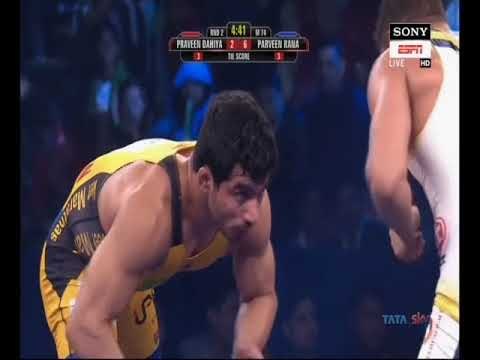 PWL 3 Day 9:Praveen Dahiya VS Praveen Rana Pro Wrestling League at season 3 |Full Match