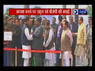 16th संसद हमले की बरसी समारोह में कई मंत्रियों ने राहुल गांधी को कांग्रेस अध्यक्ष बनने पर दी बधाई