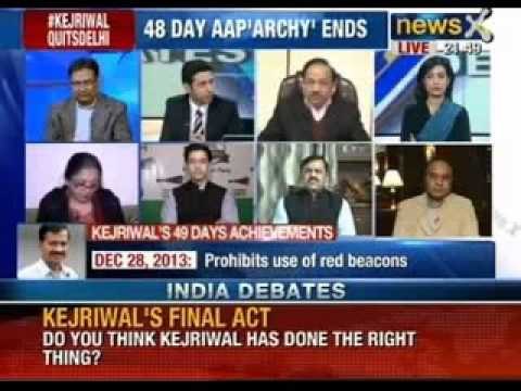 India Debates : Has Kejriwal betrayed the faith of the Delhi voter ?