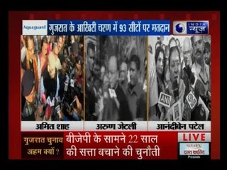 गुजरात चुनाव: अमित शाह, अरुण जेटली और आनंदीबेन पटेल का दावा, 150 से ज्यादा सीटों से जीतेगी BJP