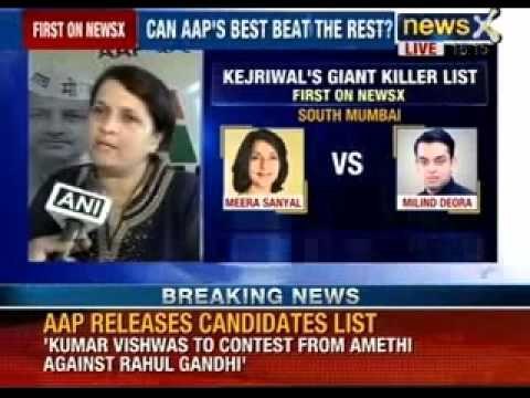 Anjali Damania ready for LS polls against Nitin Gadkari