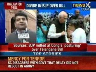 LK Advani warns government over trying to push Telangana bill in din