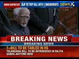 BJP's Arun Jaitley meets Manmohan Singh over Telangana Bill