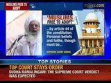 Supreme Court: All Indians free to adopt Muslim religion