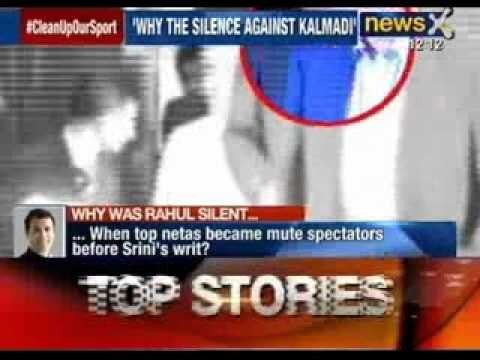 Why was Rahul Gandhi silent when Kalmadi was ebroiled in CWG scam