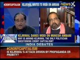 India Debate: Why is Arvind Kejriwal only leader questioning crony capitalism?