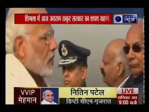 हिमाचल प्रदेश: जयराम ठाकुर थोड़ी देर में लेंगे CM पद की शपथ, पीएम मोदी और अमित शाह रहेंगे मौजूद