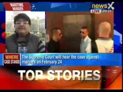Italian Marines case: Supreme Court will hear the case against marines today