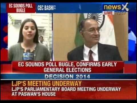 Lok Sabha polls: Election Commission Bashir confirms early elections