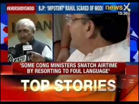 Arun Jaitley hits back at Salman Khurshid for his 'impotent' remark