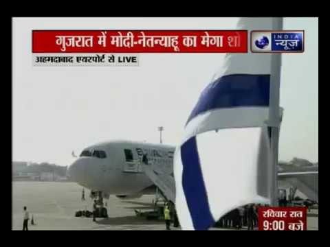 अहमदाबाद में PM मोदी-नेतन्याहू का मेगा शो इंडिया न्यूज़ पर बड़ी कवरेज