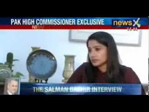 NewsX Exclusive interview with Pakistan High Commissioner Salman Bashir