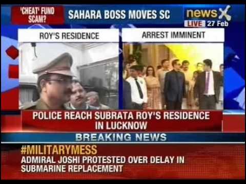 Non- bailable warrant issued against Subrata Roy by Supreme Court