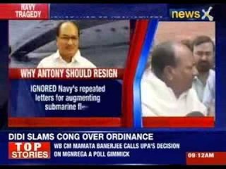 AK Antony delayed Submarine buys