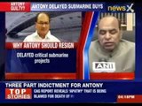 AK Antony delayed Submarine buys