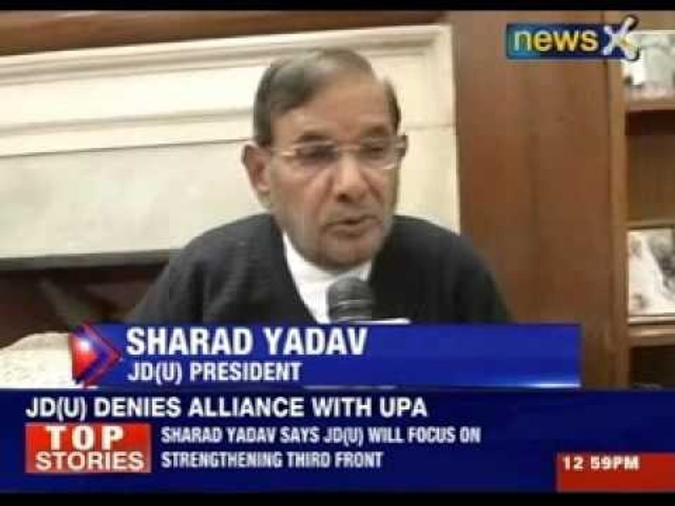 JD(U) denies alliance with UPA