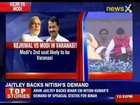 Arvind Kejriwal throws Narendra Modi a challenge