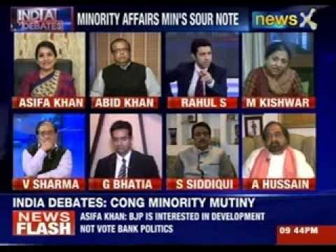 India Debate: Congress's big Muslim faces puncture Rahul Gandhi's Minority uplift