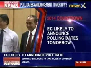 EC likely to announce polling dates tomorrow