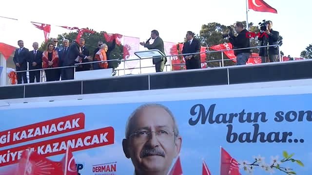 Usak-Chp Lıderı Kılıcdaroglu Usak'ta Halka Seslendı-1