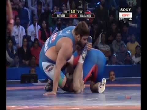 PWL 3 Day 7: Jamaladdin Magomedov VS Hitender at Pro Wrestling league season 3|Highlights