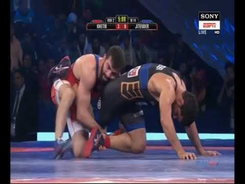 PWL 3 Day 8: Khetik Tsabolov VS Jitender Pro Wrestling League at season 3 |Highlights
